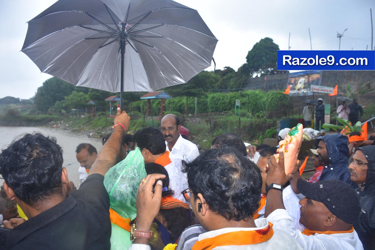 Razole Taluka Ganesh Nimajjanam